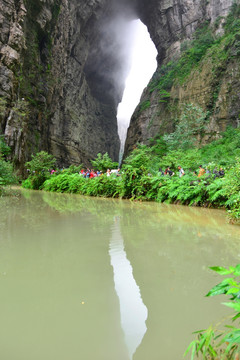 武隆青龙桥 山溪溪流