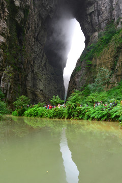 武隆青龙桥 山溪溪流