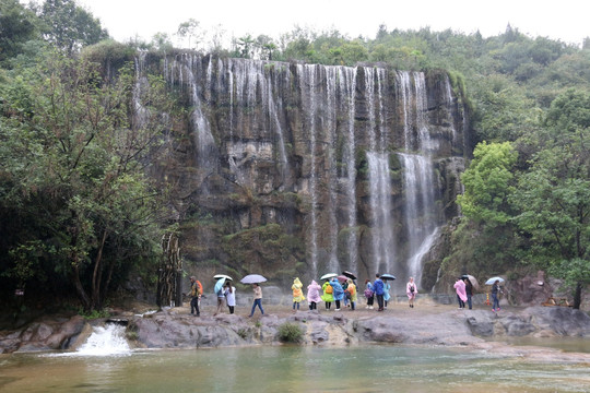 美人谷风景