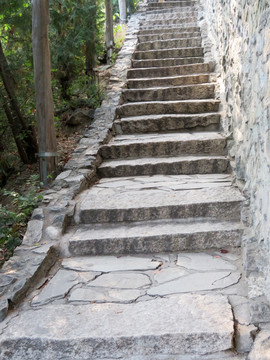 登山道 登山路 青石台阶