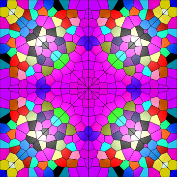 教堂玻璃圖案