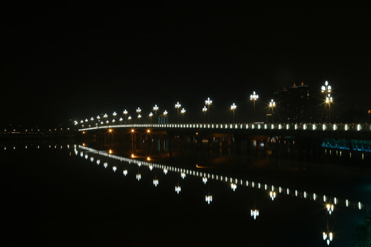 城市夜景 雅安风光