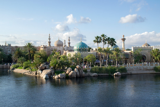 迪士尼海洋公园 阿拉伯城堡