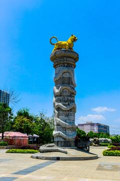 古滇文化旅游公园石雕