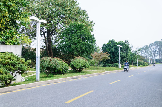 明城墙及沿墙道路景观