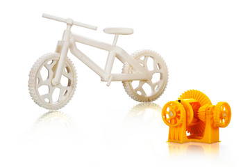 3D打印作品单车