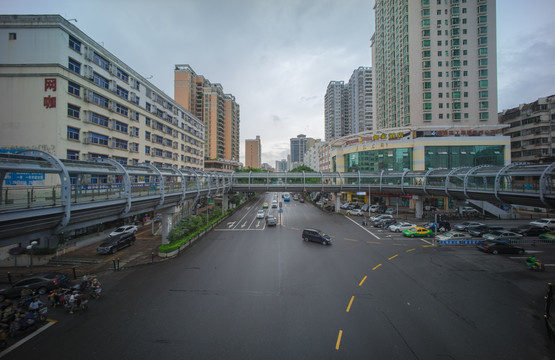 惠州麦地路及人行天桥