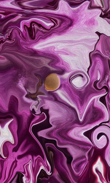 抽象画紫色印象
