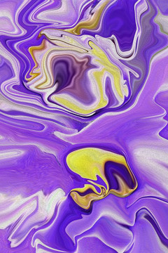 抽象畫紫色幻想