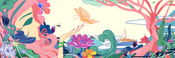 手繪插畫