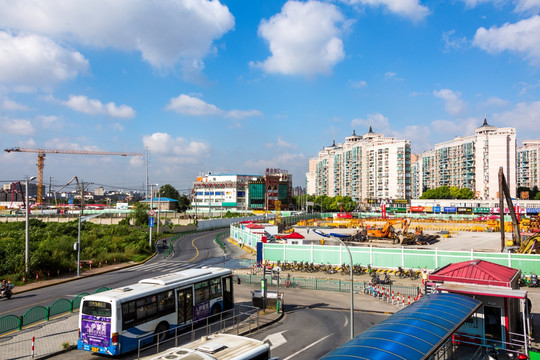 龙阳路地铁站扩建