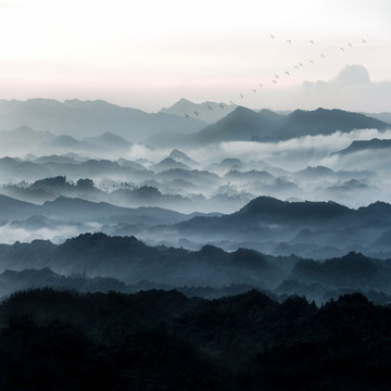 水墨山水