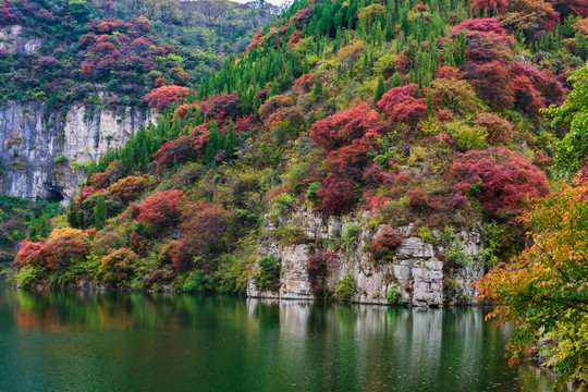 秋色山水风光