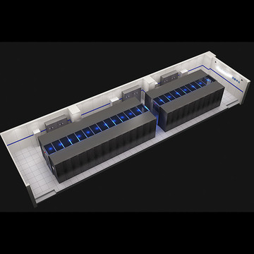 3D机房监控系统 机房效果图