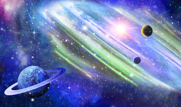 酷炫星空背景吊頂