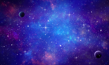 紫色星空吊頂