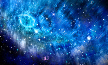 星空背景軟膜吊頂貼圖