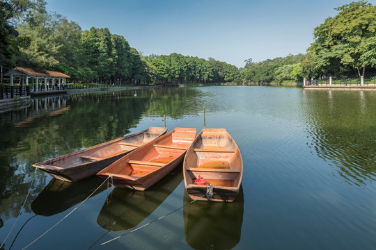 广州麓湖公园