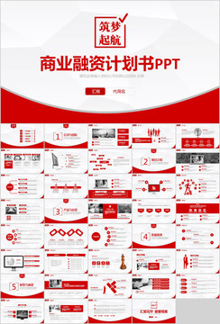 创业融资商业计划书PPT