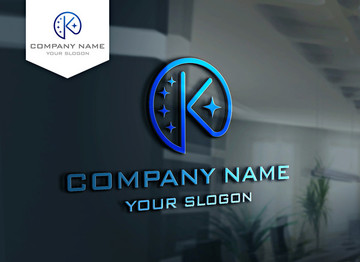 K字母LOGO設計