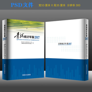 青海統(tǒng)計年鑒書籍封面
