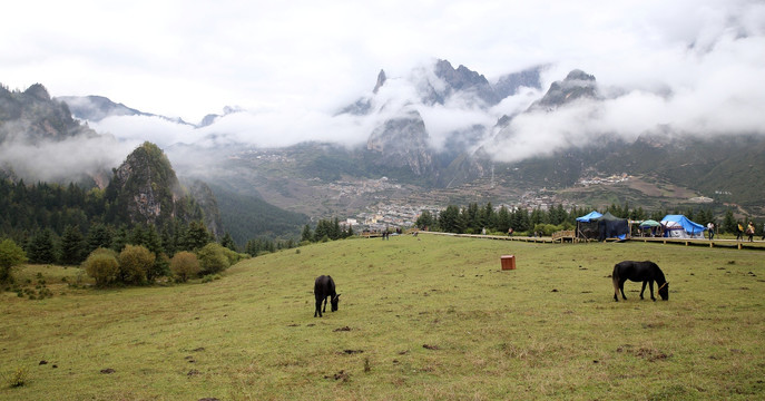 扎尕那风景