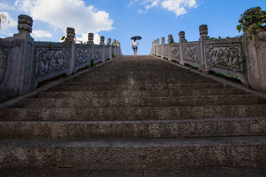 仿古桥 桥面