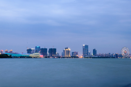 金鸡湖夜景