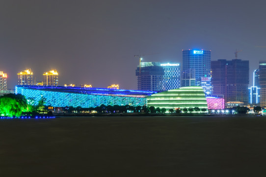 金鸡湖夜景