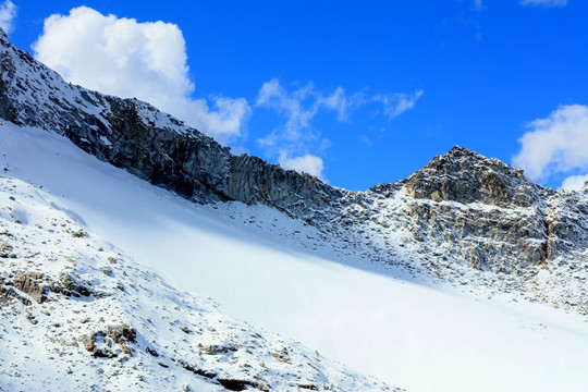 雪山冻土