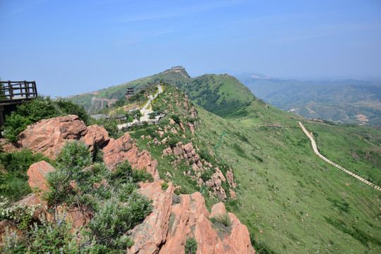 万安山山顶公园风景