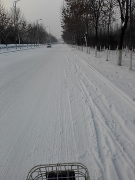 公路 雪