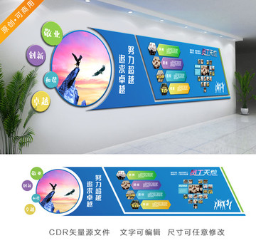 企業(yè)文化墻員工天地