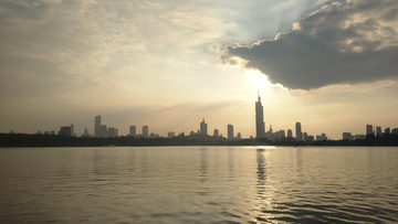 玄武湖湖景风景