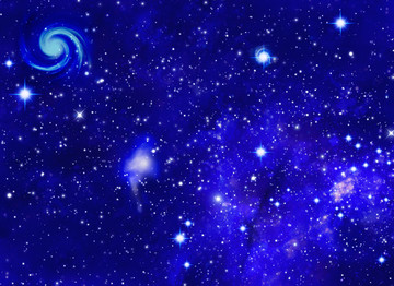 藍色星空