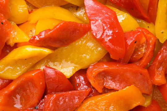 烤柿子椒 意式凉拌菜