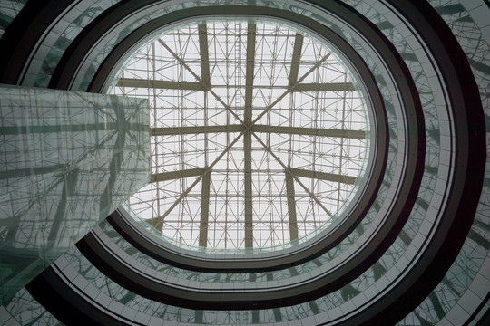武隆游客中心 玻璃穹顶