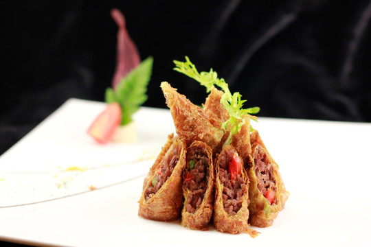 風味牛肉卷