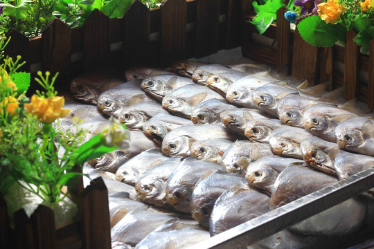 海鲜自助餐厅美食