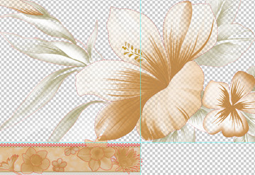 腰線 花 花朵