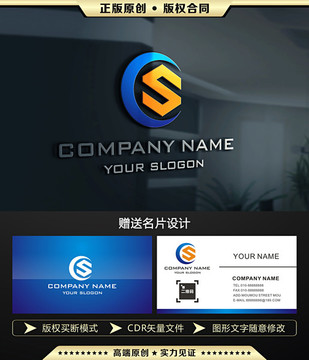 S字母LOGO设计