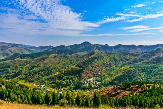 大山深处村落