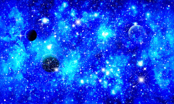 藍(lán)色星空