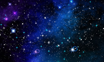 宇宙星空軟膜吊頂背景墻