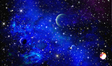 藍色星空