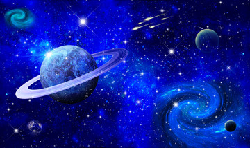 藍色星球漩渦