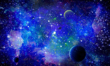 星空背景墻