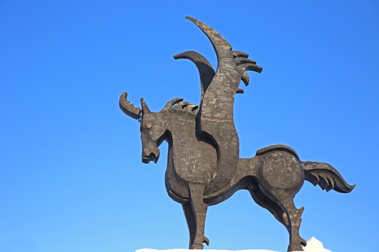飛馬雕塑
