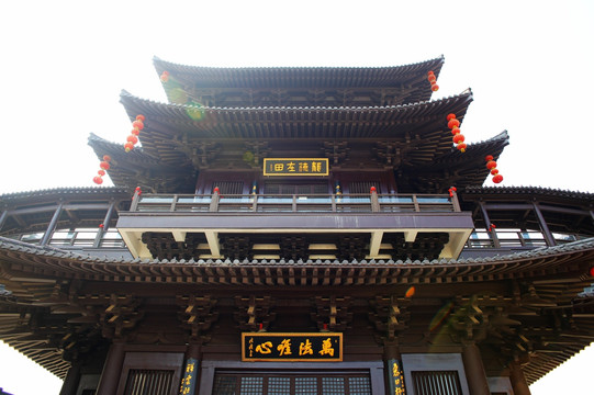 仿古木建筑楼阁