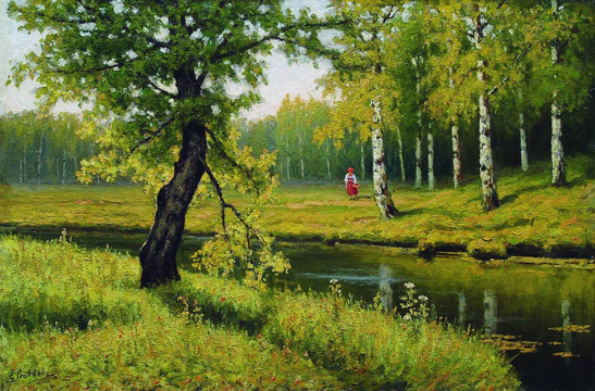 一個(gè)女孩的夏天風(fēng)景
